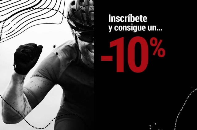 Inscríbete y consigue un 10% de descuento